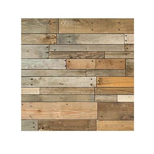 ACUDUDOMA 10Sheet Peel and Stick Marble Tiles 12x12 Thicker Design Self Adhesive Stick On Backsplash for Kitchen Bathroom Color Wood - Image 1