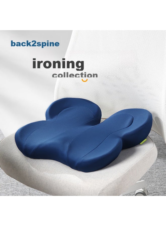 Back2 Cushion, Office Petal Buttock Pad, Chair Pad, Memory Foam Lumbar Support, Hemorrhoids Cushion - Image 2