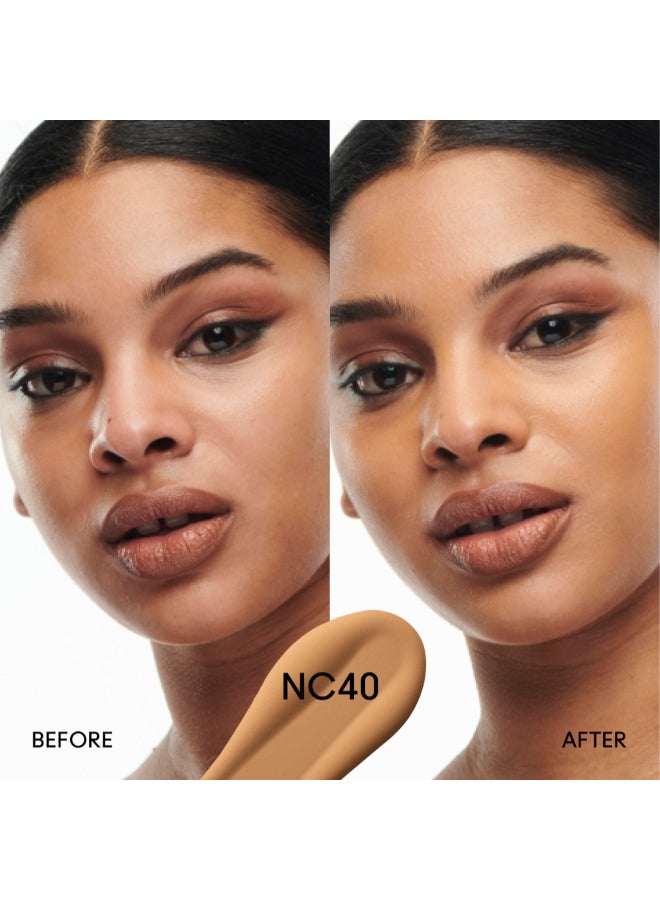 MAC studio radiance high coverage serum foundation nc40 Beige - Image 3