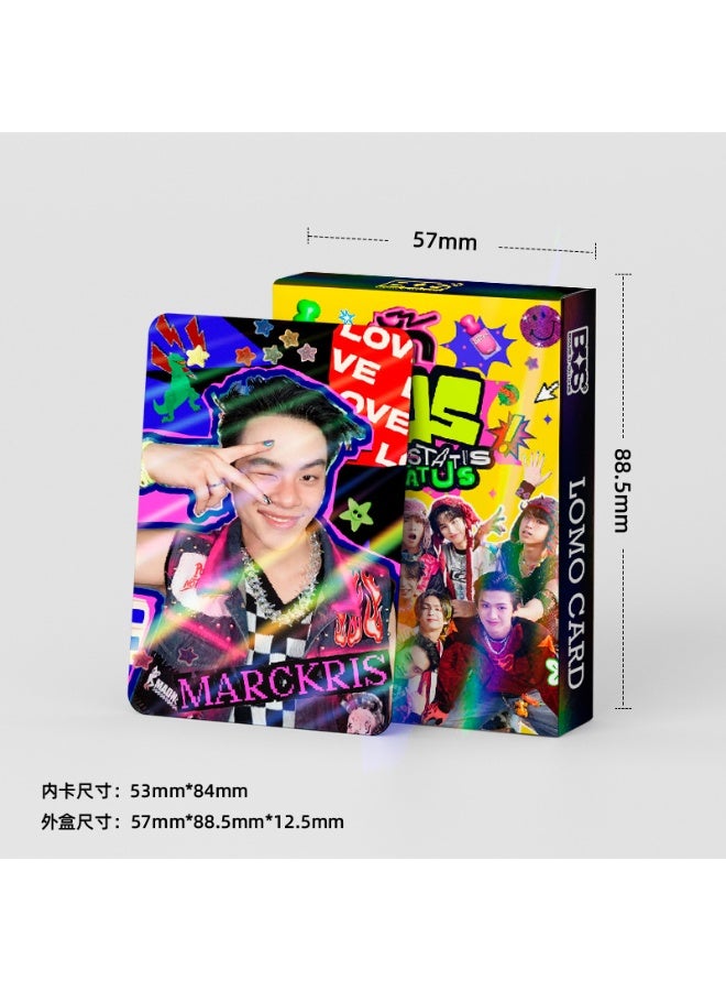 NIBEMINENT 30 Pcs Tpop BUS Lomo Cards Card For Fans Collection Gifts - Image 3