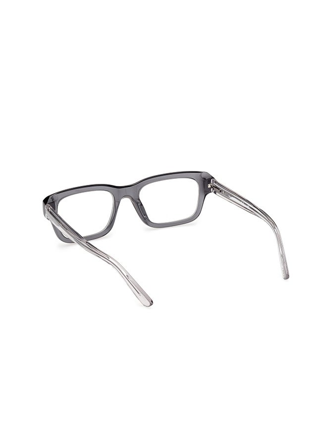 SKECHERS Men's Rectangular Eyeglass Frames Shiny Grey SKECHERS SE5007402053 53 mm - Image 3