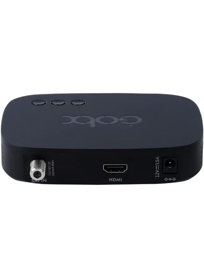 جو بوكس جهاز استقبال الأقمار الصناعية GOBOX M2 – بدقة فل اتش دي، واي فاي، ودعم الوسائط المتعددة - Image 4