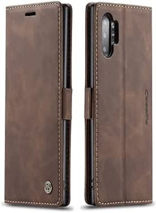 Compatible with samsung Galaxy note 10 plus (note 10+) Case Multifunctional Horizontal Flip Leather Case, with Card Slot & Holder & Wallet for Samsung Galaxy note 10 plus (coffee) - pzsku/Z9FB85EE82DE3887B5358Z/45/_/1716118186/e0d3bc42-1698-43a2-9954-9af735d52411