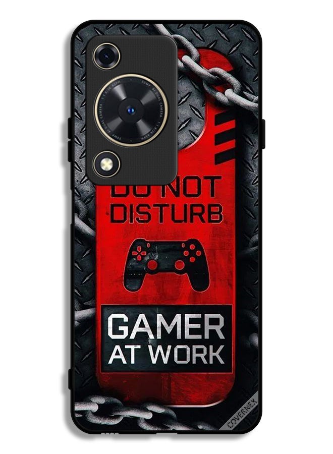 Covernex Huawei Nova Y72S Protective Case Cover Gamer At Work Wallpaper