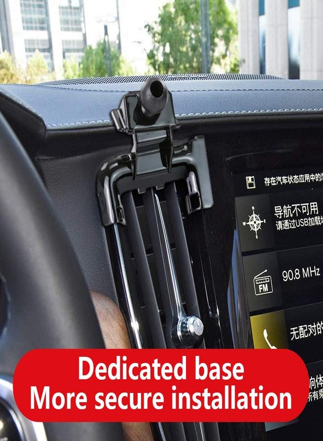 musttrue Car Phone Holder for 2017-2025 Volvo S90 Auto Accessories Navigation Bracket Interior Decoration Mobile Cell Phone Mount - Image 4