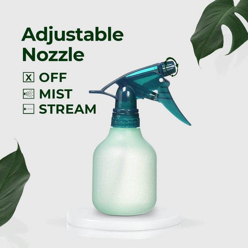 RAYSON Empty Spray Bottle Refillable Container, Fine Mist Sprayer Trigger Squirt Bottle for Taming Hair, Hair styling, Watering Plants, Showering Pets (1 Pack, Green) - Image 3