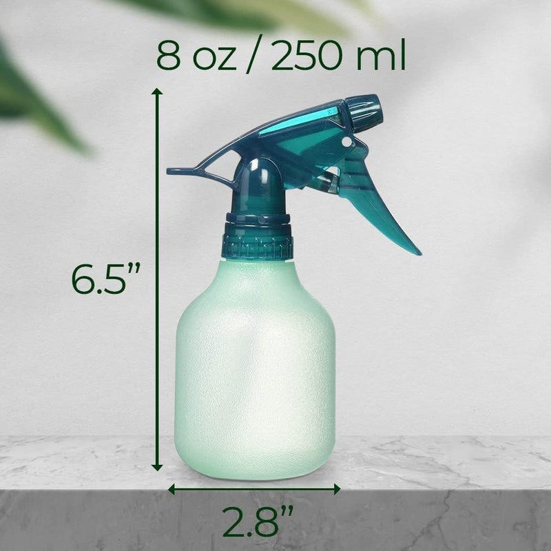RAYSON Empty Spray Bottle Refillable Container, Fine Mist Sprayer Trigger Squirt Bottle for Taming Hair, Hair styling, Watering Plants, Showering Pets (1 Pack, Green) - Image 2