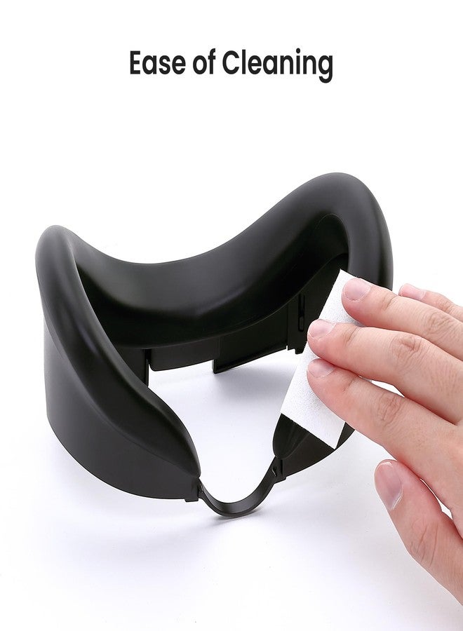 KIWI design F3 Silicone Facial Interface Compatible with Meta Quest 3, Sweatproof VR Face Cover Accessories, Not for Quest 3S - Image 4