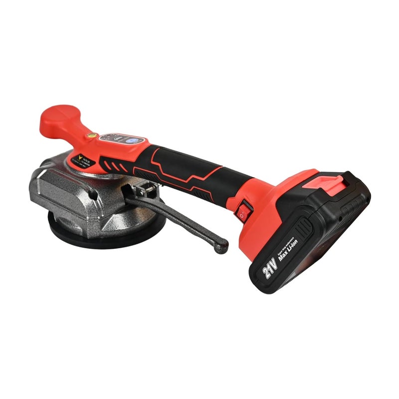 Hyco LABEL FLYMAX Tile Vibrator and Levelling Machine, 5 Speed Settings, Hand-held Vibrator with Suction Cup, 2X2.0Ah Batteries Included Made in Taiwan - Image 4
