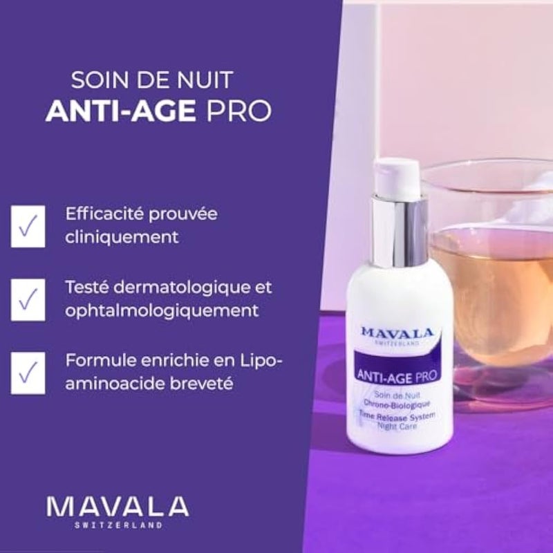 MAVALA Anti-Age Pro Night Cream - 30 ml - Image 3