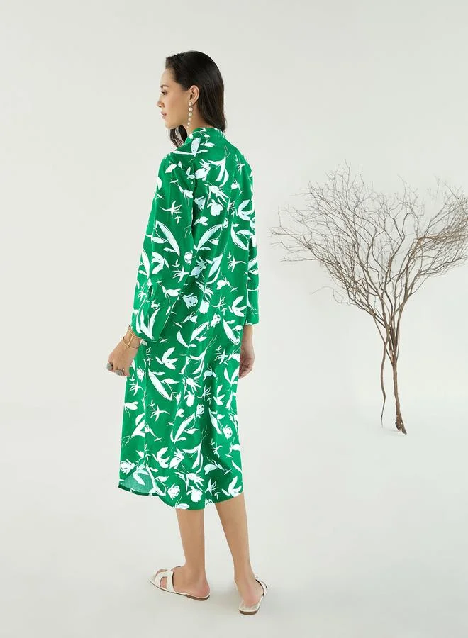 ساسافراس Floral Print Dress