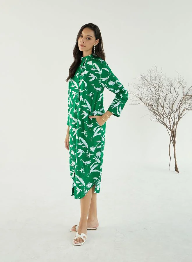 ساسافراس Floral Print Dress