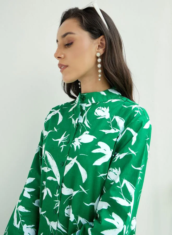 ساسافراس Floral Print Dress