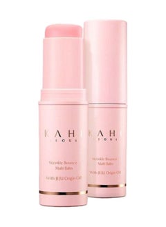 KAHI Wrinkle Bounce Multi Balm Facial Moisturizer | All-in-One Hydrating Lip Balm Eye Cream Neck Cream Make Up Base & Face Mist Moisture Balm Stick | Daily Face Moisturizer Stick (0.32 fl oz)  - Image 2