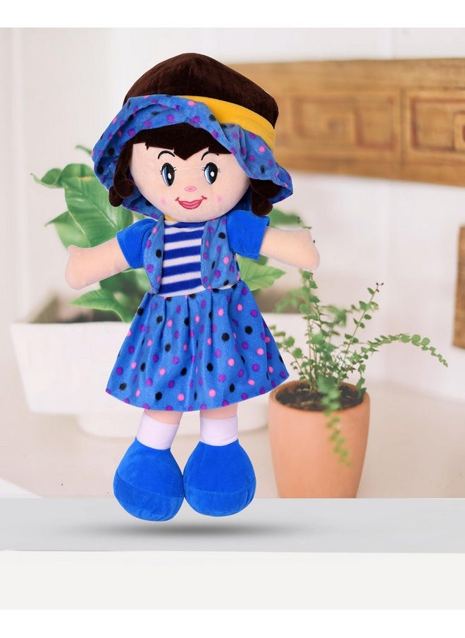 Besties BESTIES Big Size 3 Feet Super Soft Stuffed Girl Winky Candy Doll (Winky Doll Blue, 100 cm/ 3 Feet.)  - Image 1