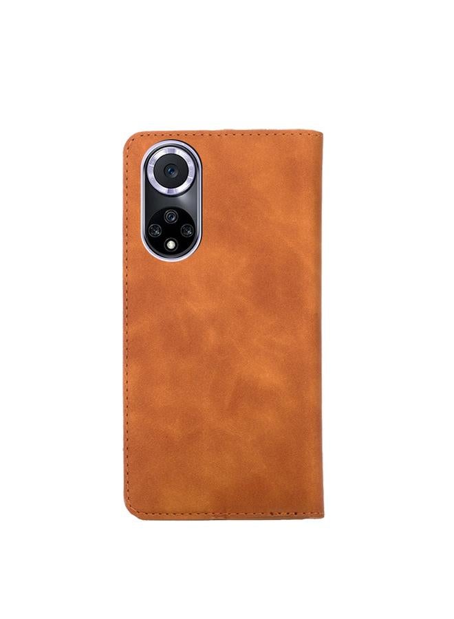 S-TOP Case For Huawei nova 9 Skin Feel Magnetic Horizontal Flip Leather Phone Case - Image 3