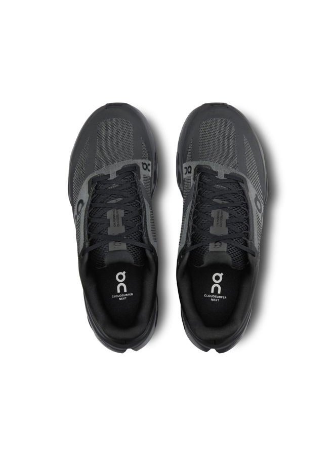 ON Women's Cloudsurfer Next Sneakers, Black/Eclipse, 40.5 EU - Image 3