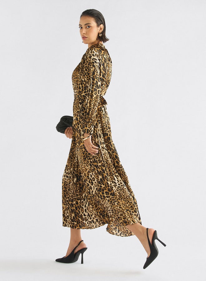 Splash FAV Leopard Print Dress - Image 2