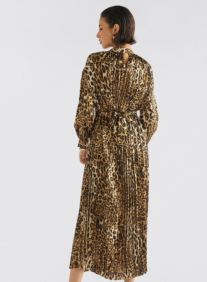 Splash FAV Leopard Print Dress - Image 3
