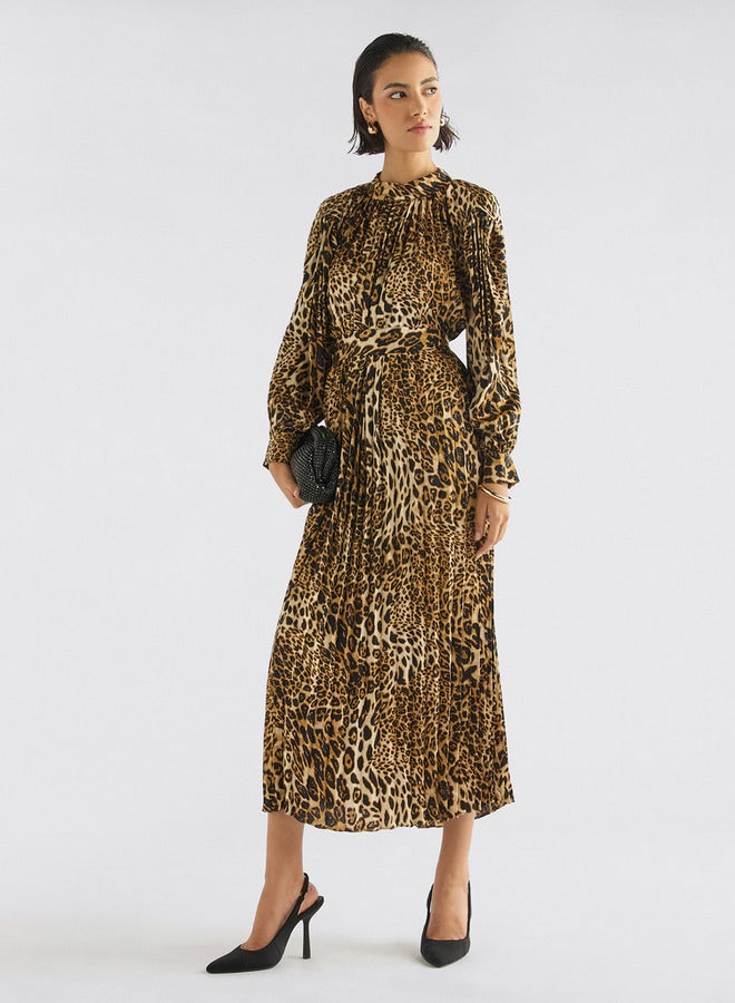 Splash FAV Leopard Print Dress - Image 1