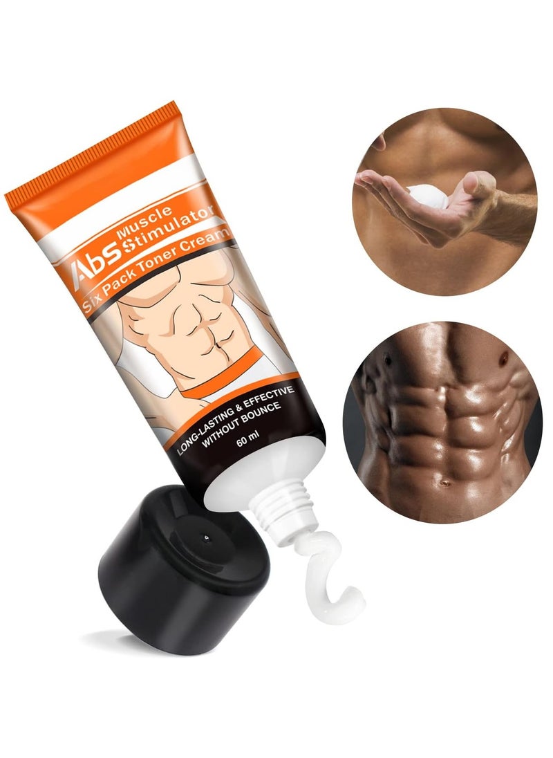 West&Month Muscle Body Cream Hormones Men Muscle Strong Anti Cellulite Burning Weight Loss Cream For Men Slimming Gel For Abdominals Muscle  - Image 3