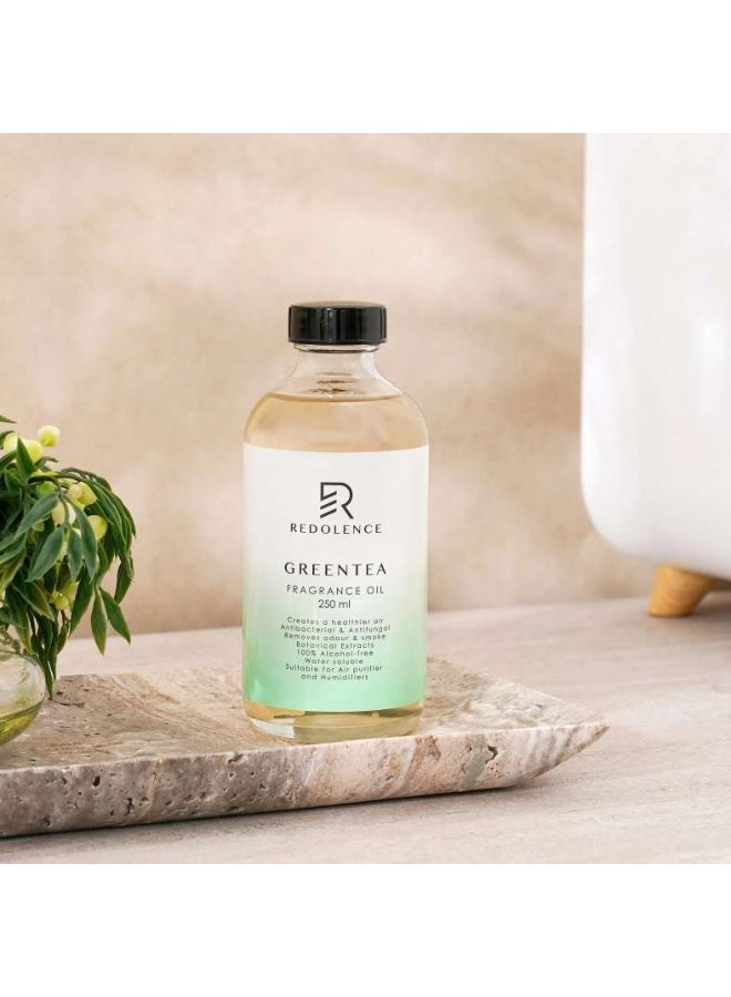 Pan Home Redolence Green Tea Fragrance Oil 250ml - Transparent - Image 1