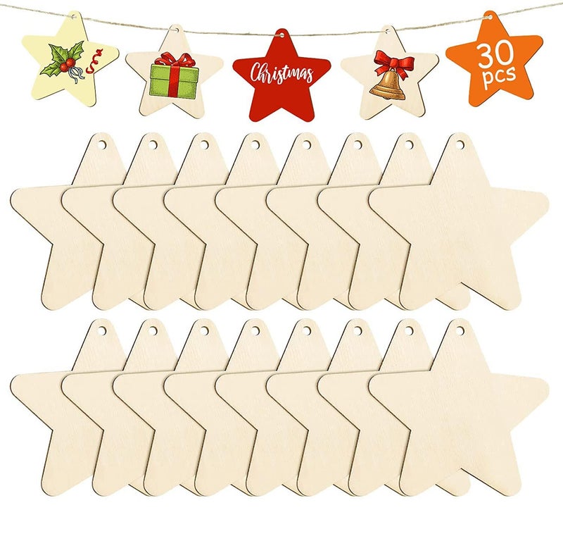 Snoogg Unfinished MDF Pine Wood Board for Art and Craft for Resin Art, Mandala Art, Pyrography, Painting DIY Plaque Artist Painting Size 4 Inch Pack-10 - Image 3