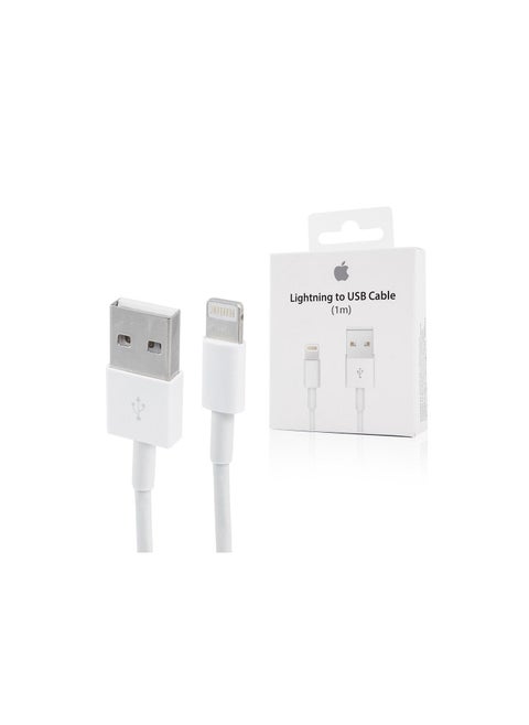 Lightning To USB Cable - 1 Meter White