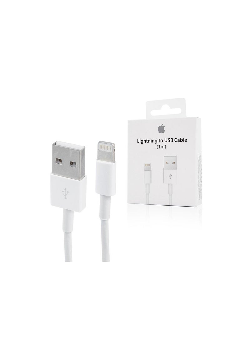 Generic - Lightning To USB Cable - 1 Meter White - Image 1