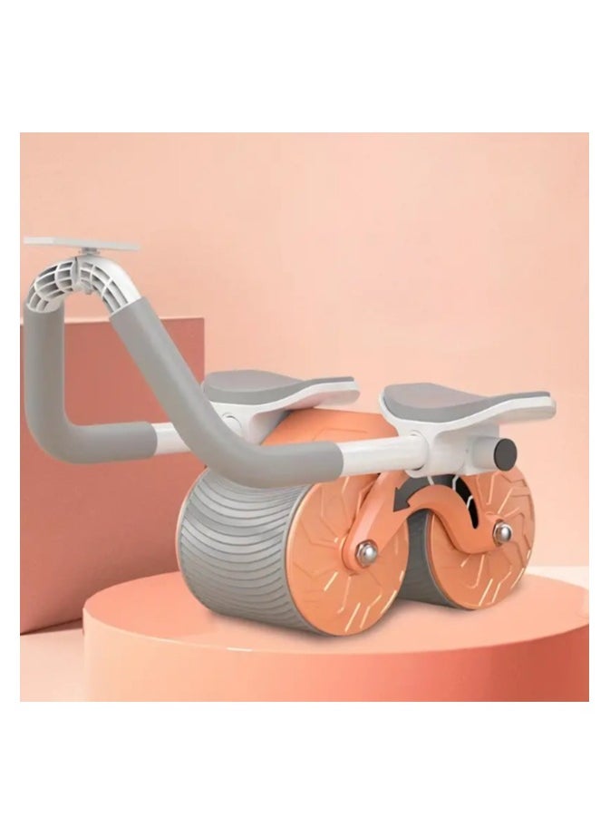 PRO ACTION - Ab Abdominal Exercise Roller Elbow Support, abs roller wheel core exercise equipment, Automatic Rebound Abdominal Wheel - Image 1