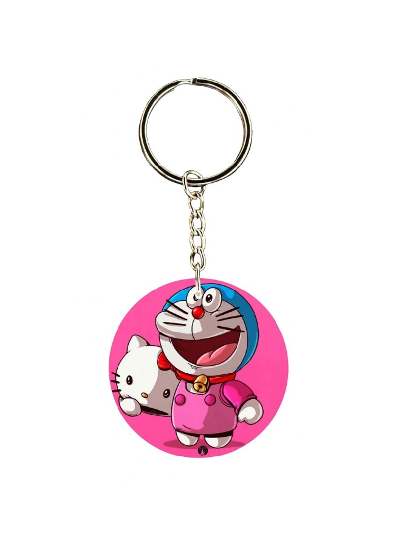 RKN Doraemon Printed Keychain
