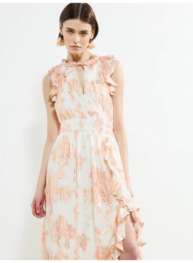 French Connection Floral Ruffle Maxi Dress - Image 4