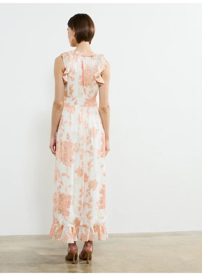 French Connection Floral Ruffle Maxi Dress - Image 2