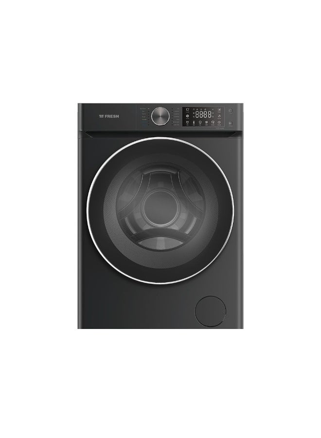 Fresh 9 kg Automatic Inverter Direct Drive Washing Machine - Black - Image 3