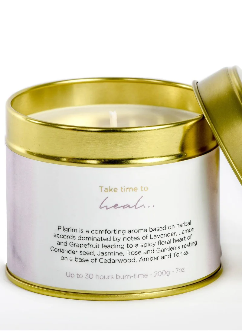 Shifa Aromas Tin Candle - Pilgrim