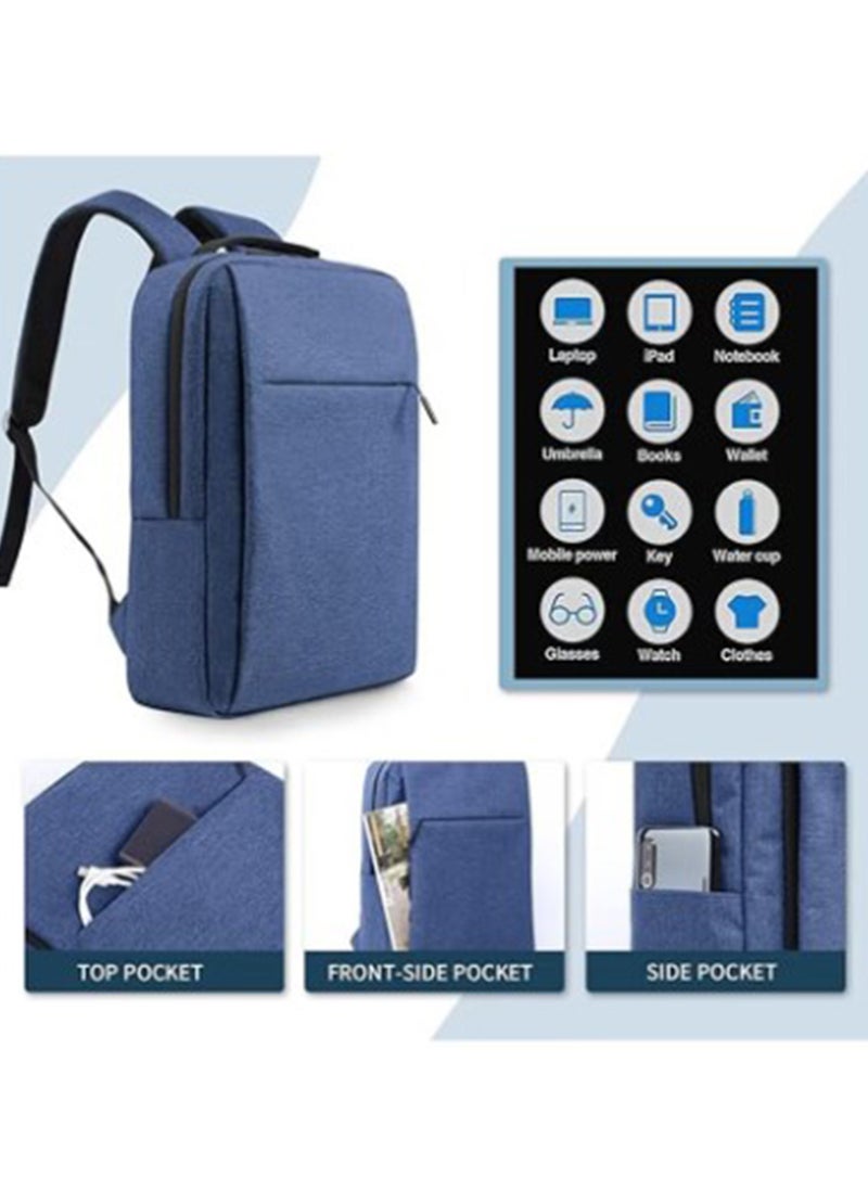 VIPTOUR - Travel Laptop Backpack 16 Inch Casual Stylish for Unisex with USB Charging Port Travel Hiking College School Bookbag Casual Daypack - Image 1
