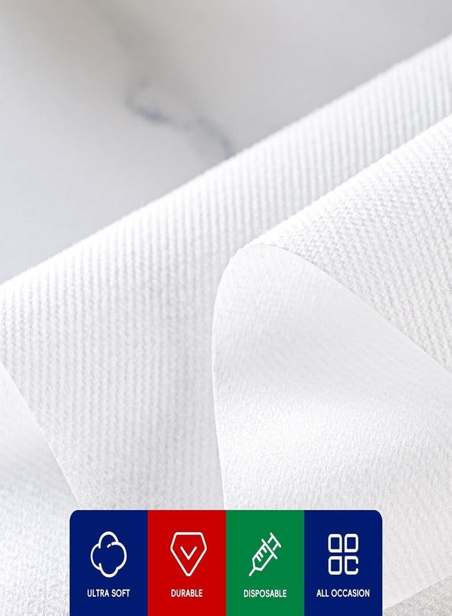 Nidy® Disposable Non-Woven Towels for Travel Camping Hiking Outdoor Hotel Beauty Salon Disposable Napkins for Bathroom, Kitchen, Weddings, Parties, Dry Wipe Cleaning Beauty Towel (100, 20x20) - Image 5