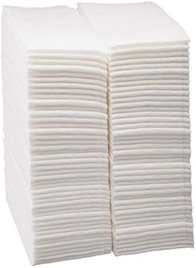Nidy® Disposable Non-Woven Towels for Travel Camping Hiking Outdoor Hotel Beauty Salon Disposable Napkins for Bathroom, Kitchen, Weddings, Parties, Dry Wipe Cleaning Beauty Towel (100, 20x20) - Image 1