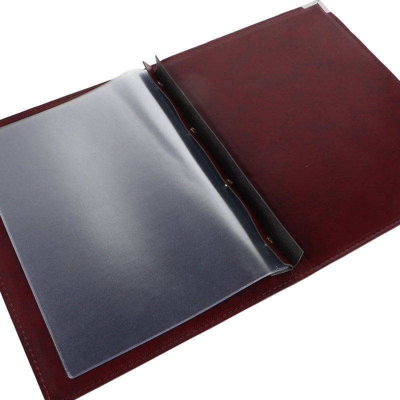 Restaurant Menu Cover 8 Menu Holder Clear Transparent Menu Cover Menu Folder Replaceable Menu Folder For Organize Your Menus - Image 4