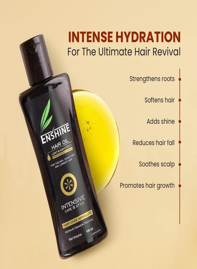Enshine Medicated Hair Oil Combo Pack of 2 (100ml Each) - Image 5