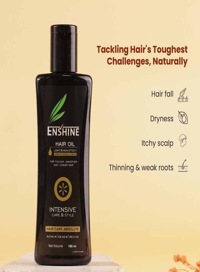 Enshine Medicated Hair Oil Combo Pack of 2 (100ml Each) - Image 4