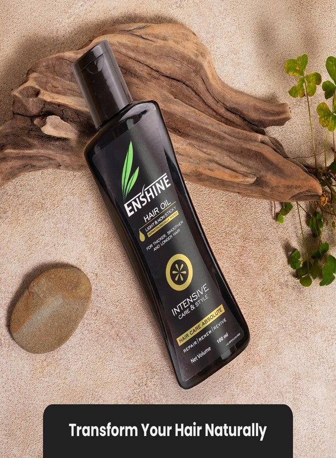 Enshine Medicated Hair Oil Combo Pack of 2 (100ml Each) - Image 2