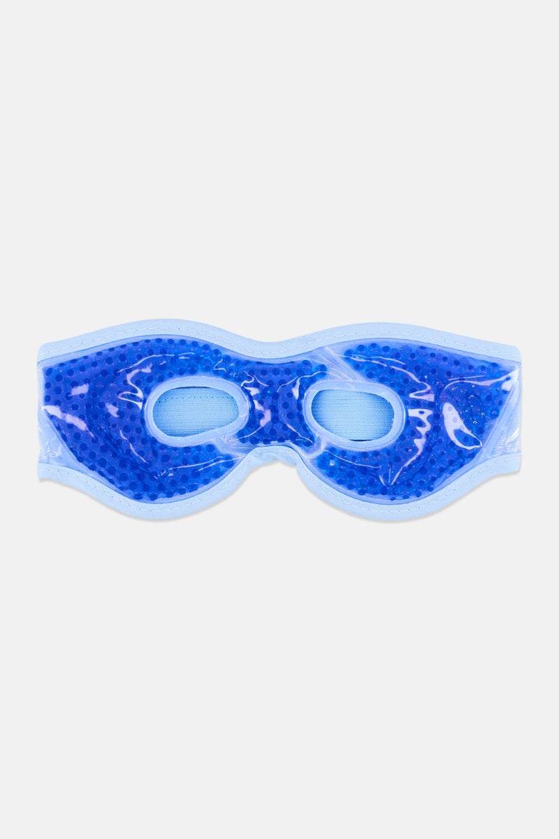 Olivia Rose Dual Sided Gel Eye Mask with Eye Holes, Blue - Image 2