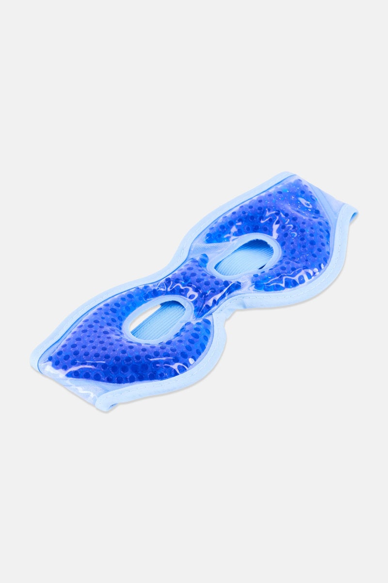 Olivia Rose Dual Sided Gel Eye Mask with Eye Holes, Blue - Image 3