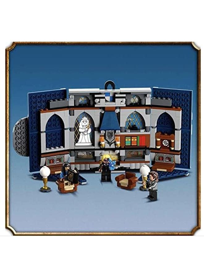LEGO 76411 Harry Potter Ravenclaw House Banner Hogwarts Castle Common Room Toy Or Wall Display With Luna Lovegood Minifigure Collectible Travel Toys  - Image 4