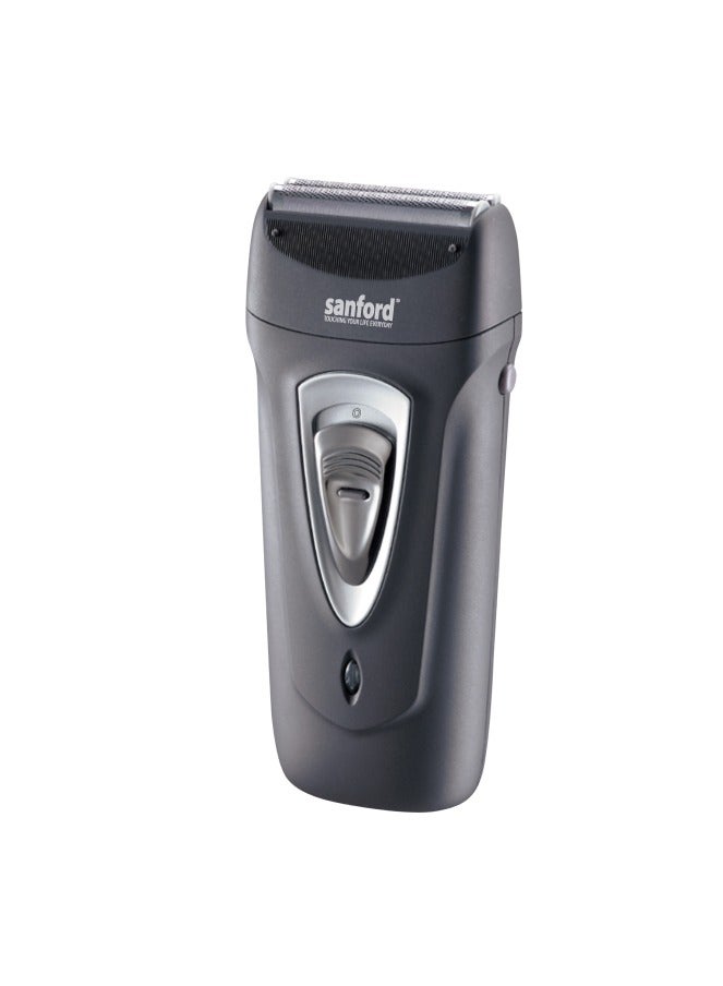 Sanford Rechargeable Men Shaver, 2-in-1, Cordless, Dual Rapid Reciprocating Blades, Pop-up Trimmer, Push-Button Switch, 8hrs Charge with Charging Light, Close & Effective Shaving - Image 1
