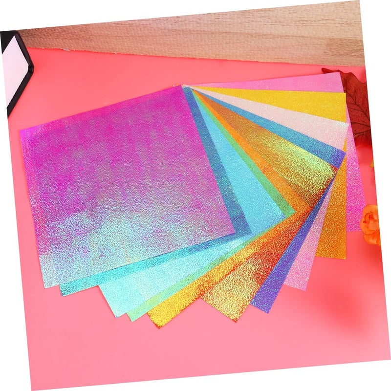 Proper storage environment DOITOOL 100pcs Iridescent Folding Paper Square Shiny DIY Handcraft for Paper Crane Cuts Colors Sparkly Colored for Crafts and Art Projects Systematic nationwide ship Tiered purchase options Globally popular universal design Practical versatile construction Compact design Long use oriented quality Anti slip Reliable local delivery service Market multi-use trusted quality Carefully selected solid material Processed natural substance Global upgraded economical craftsmanship Global light sturdy raw material Workday cycle fulfillment Shock rubber edge Mountain region eligible ship Trendy economical quality Freeze crack proof Proper storage environment Standard fit Newly stocked local goods All preference matching build Wear resistant upgraded material Daily life matching design - Image 4
