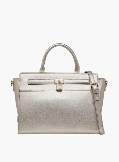 لو كونفورت حقيبة يد صلبة بسحاب إغلاق