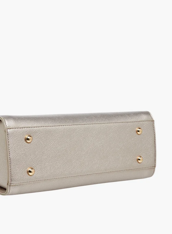 لو كونفورت حقيبة يد صلبة بسحاب إغلاق