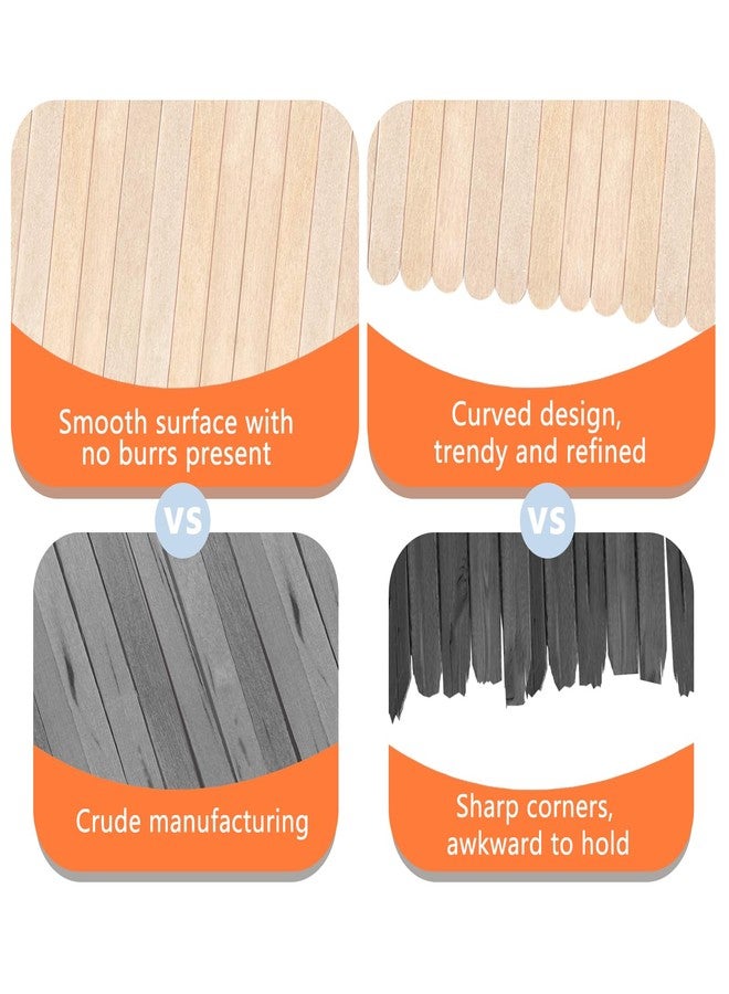 كيه تي أوه جوي مجموعة KTOJOY من 1000 عود تقليب قهوة من خشب البتولا، أعواد تقليب قهوة متينة بطول 7 بوصات، أطراف دائرية ناعمة، أعواد تقليب للاستخدام مرة واحدة وخالية من الشظايا، مناسبة للقهوة والكوكتيلات والاستخدام المكتبي والمنزلي - Image 3